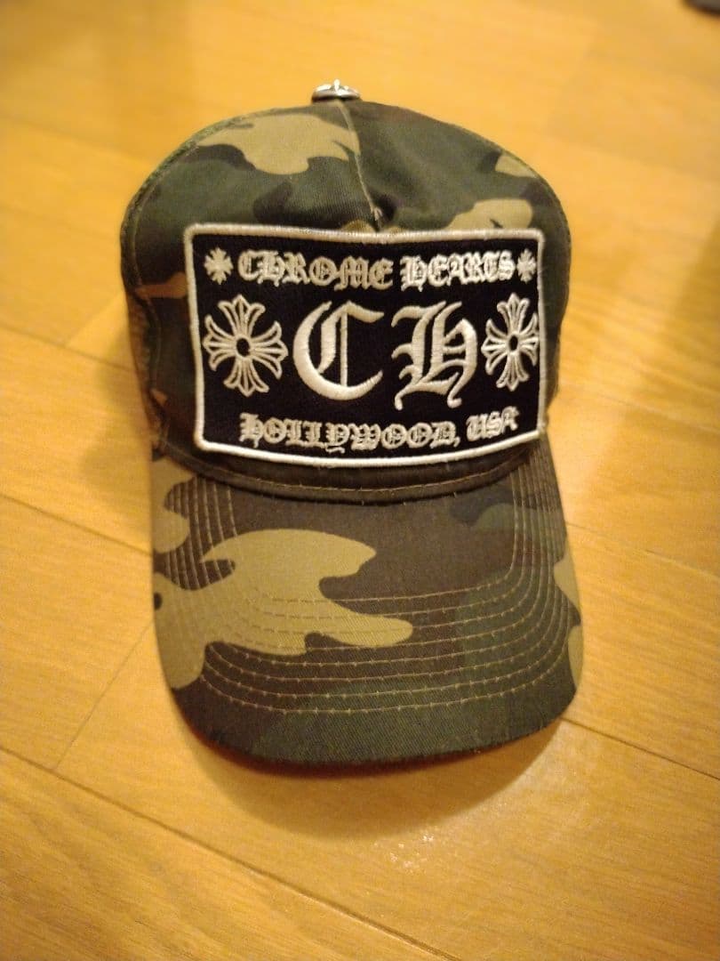 【希少】CHROME HEARTS　クロムハーツ 迷彩キャップ