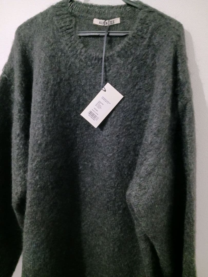 パンツ AURALEE Brushed Super Kid Mohair Knit 3