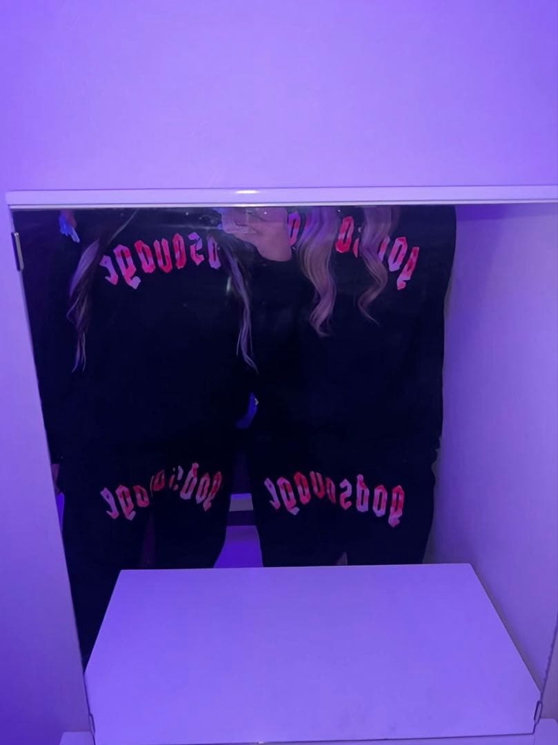 godsvavage ブラック パーカー セットアップ