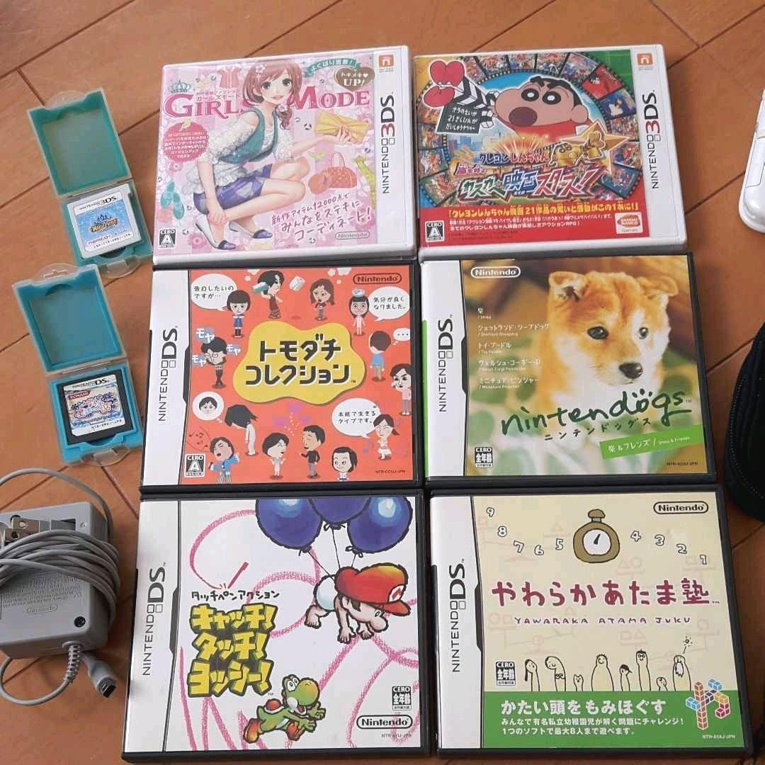 任天堂3DS 本体白 ソフト