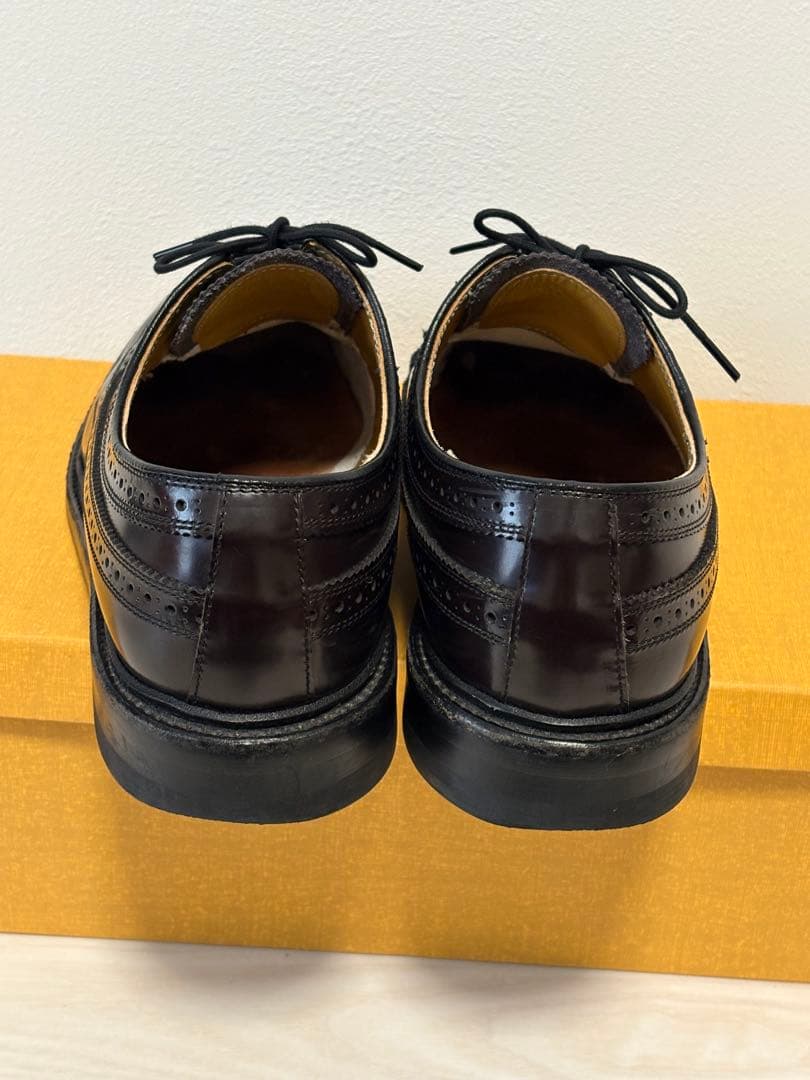 リーガル　ダークブラウン レザー ウィングチップ 25cm