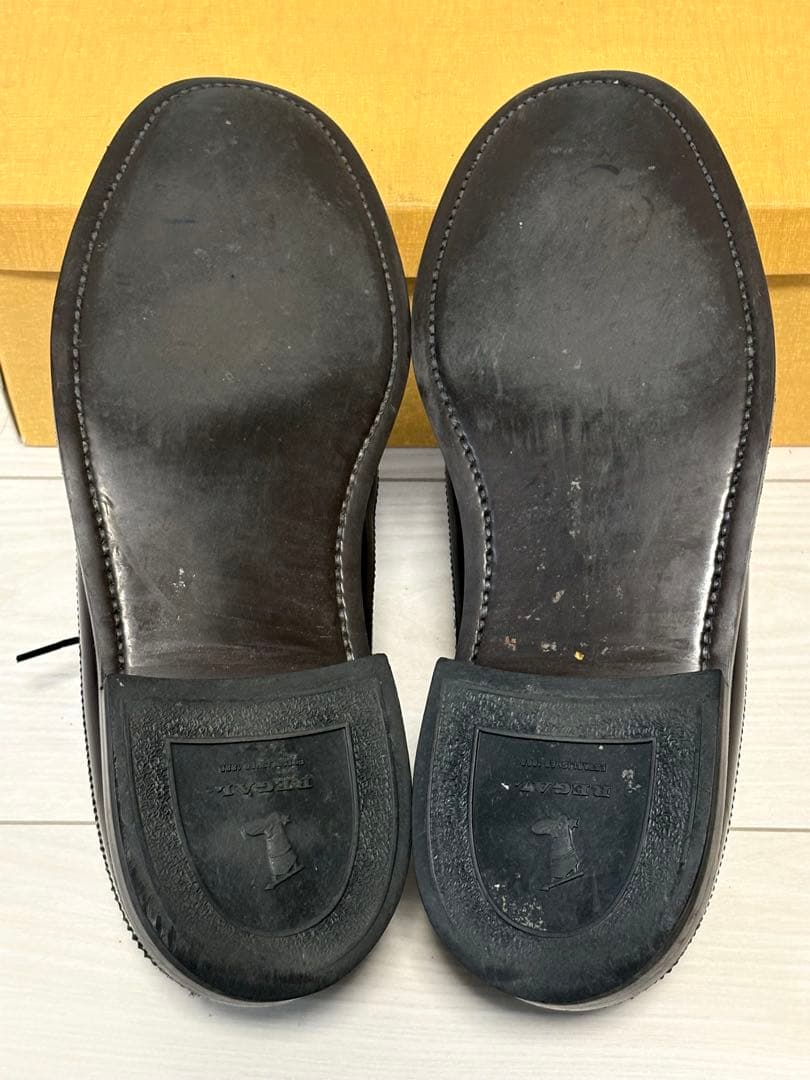 リーガル　ダークブラウン レザー ウィングチップ 25cm