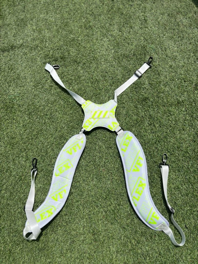 Ｖフレックス　スタンド　キャディバッグ　ゴルフバッグ　新品　ホワイト　イエロー