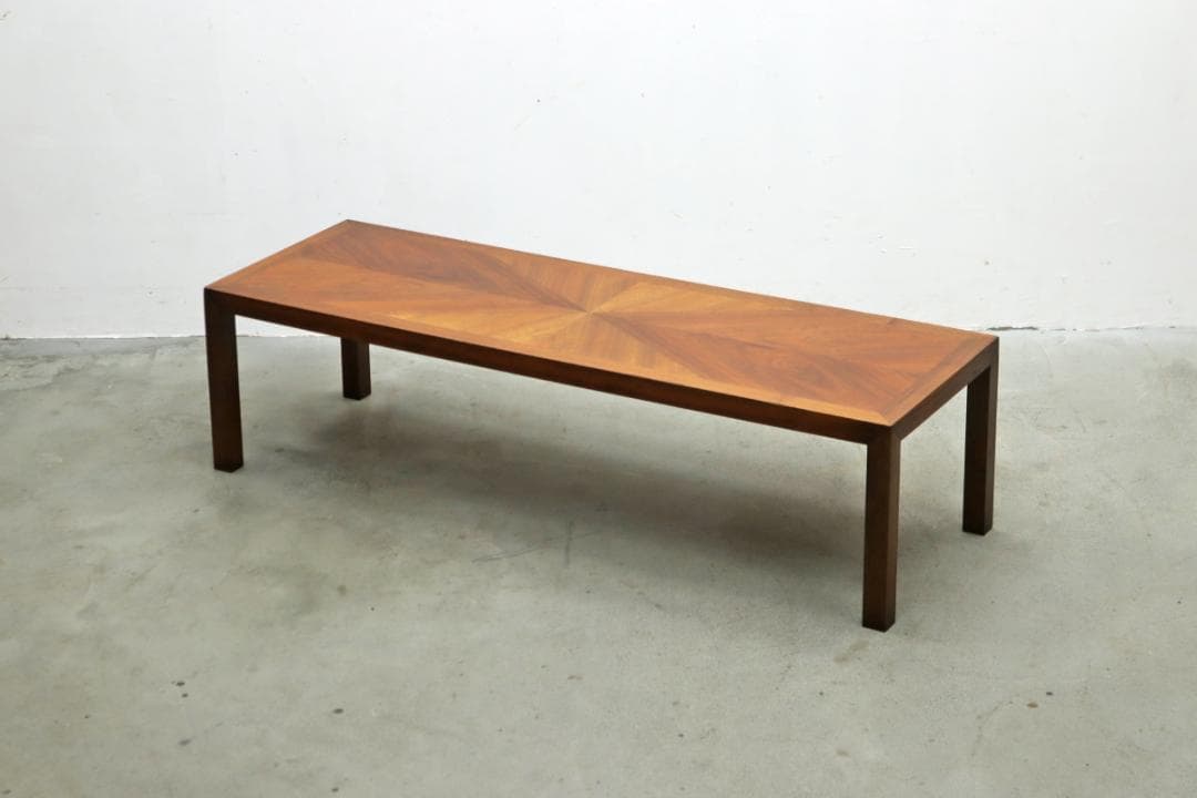 U.S. アメリカ ヴィンテージ レーン ウォールナット センターテーブル