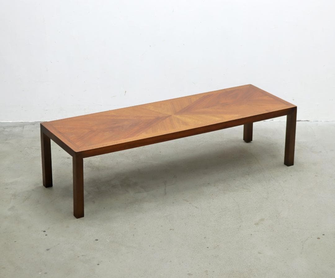 U.S. アメリカ ヴィンテージ レーン ウォールナット センターテーブル