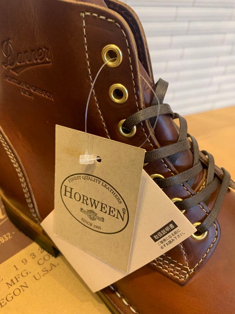 Danner D-1803 ダークブラウン ブーツ　オカント　ホーウィン