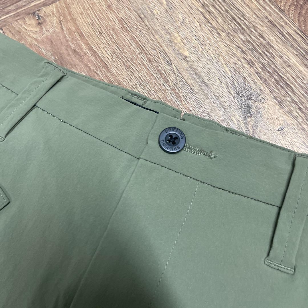 ブリーフィングゴルフ　カーキ　ストレッチパンツ　サイズM
