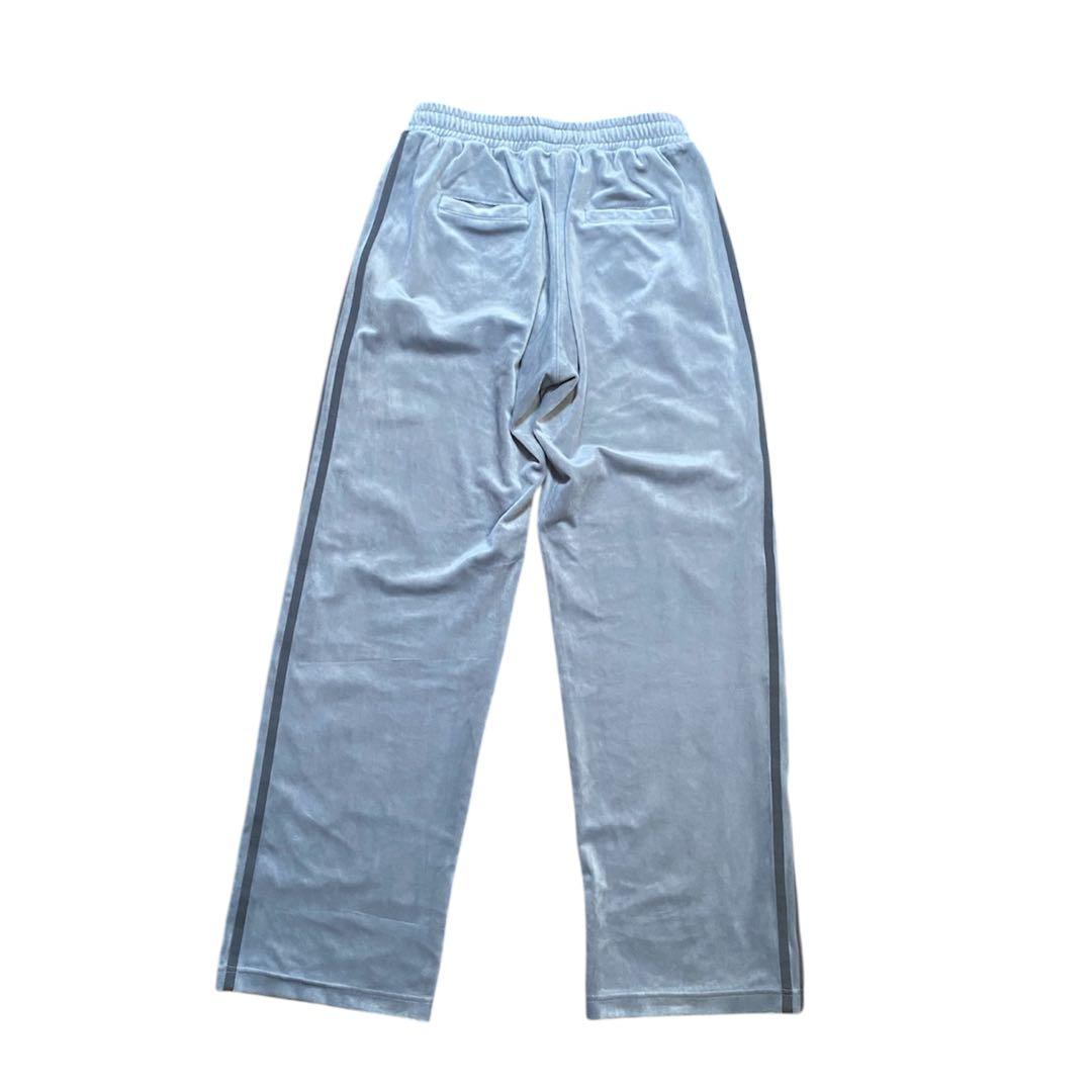 adidas ベッケンバウアー ベロア トラックパンツ グレー ジャージ