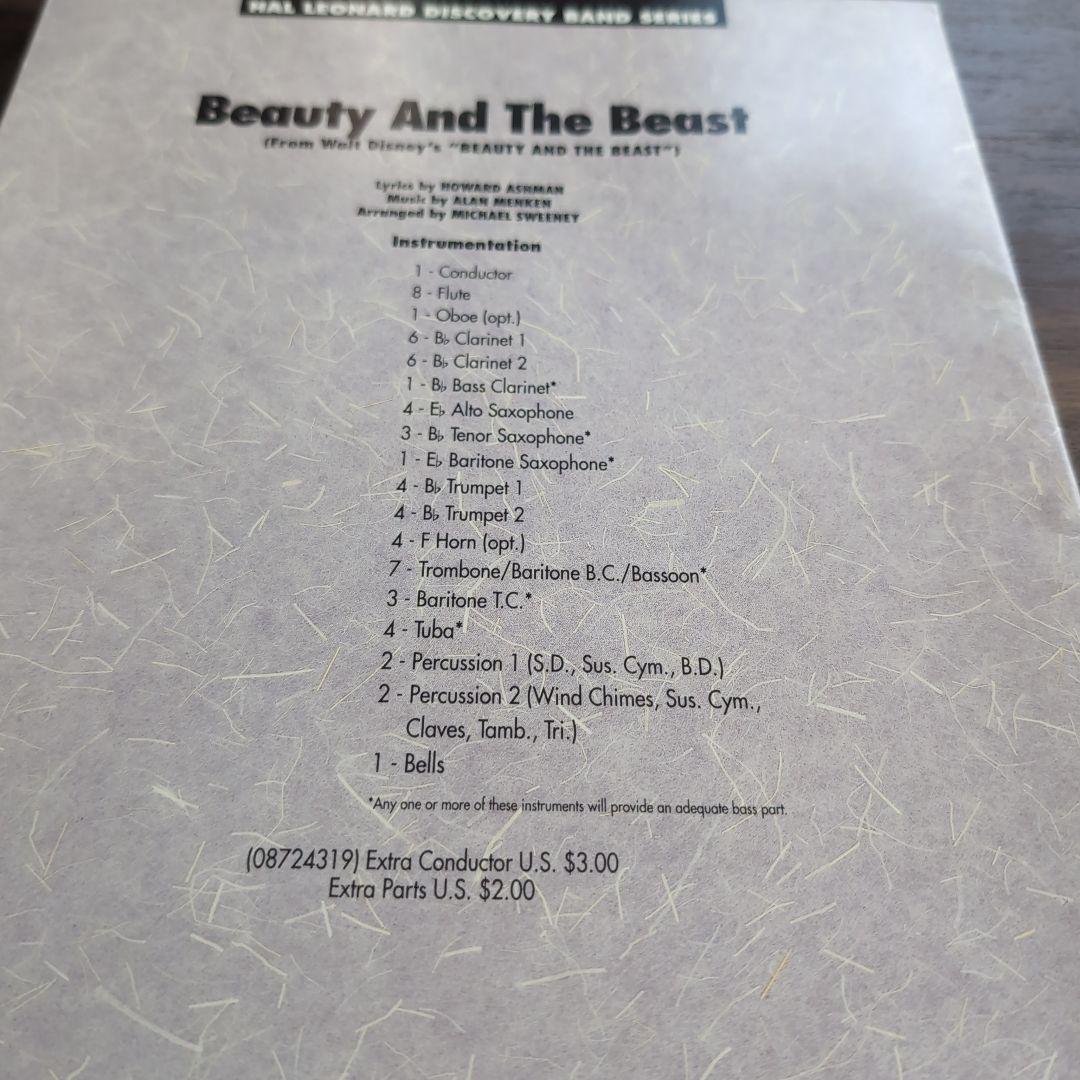 美女と野獣　同名ディズニー映画主題曲【Beauty and the Beast】