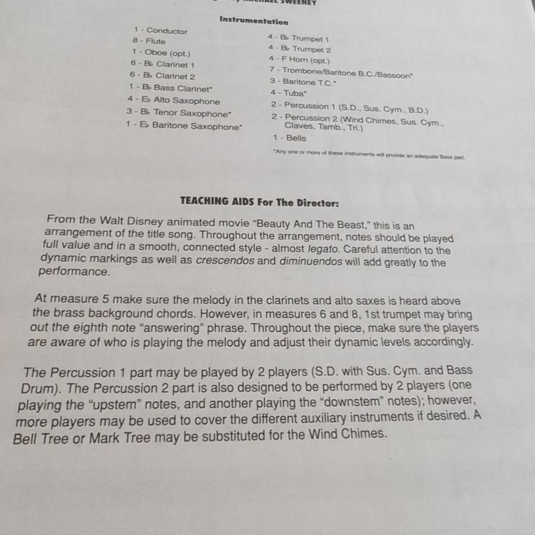 美女と野獣　同名ディズニー映画主題曲【Beauty and the Beast】