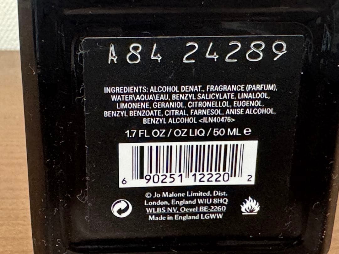 JO MALONE Tuberose Angelica コロン・インテンス 美品