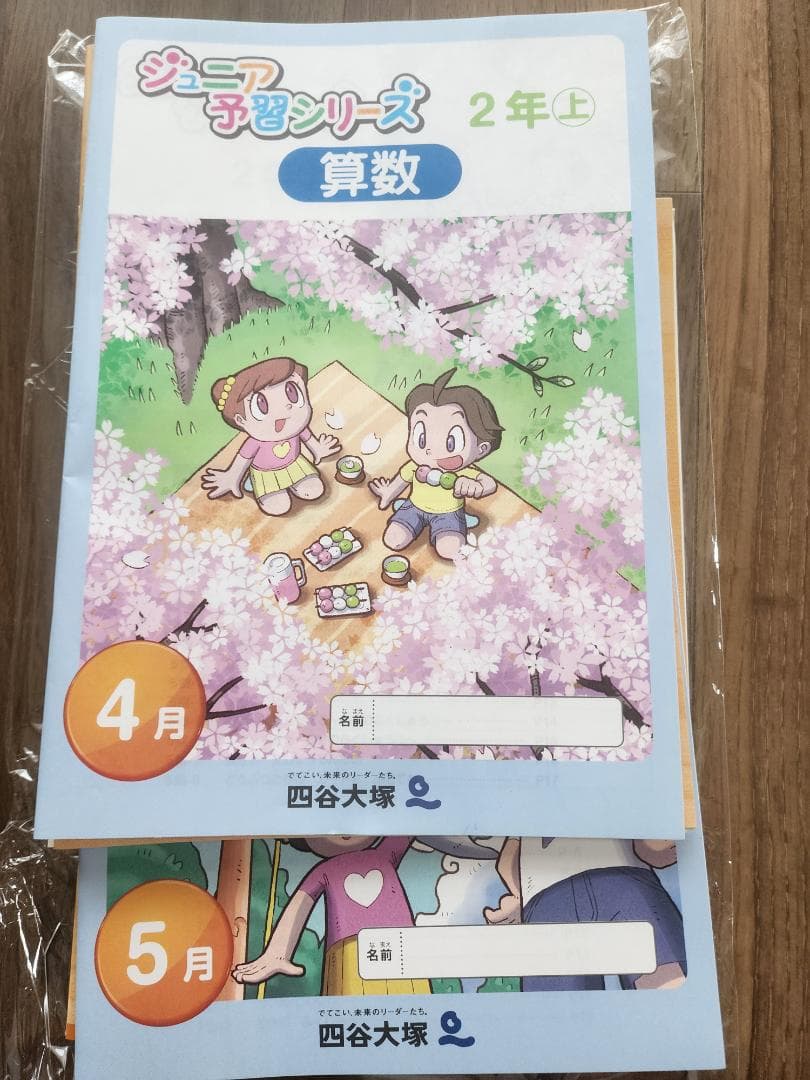 【2024最新版】四谷大塚 2年生ジュニア予習シリーズ リトルくらぶ 未記入