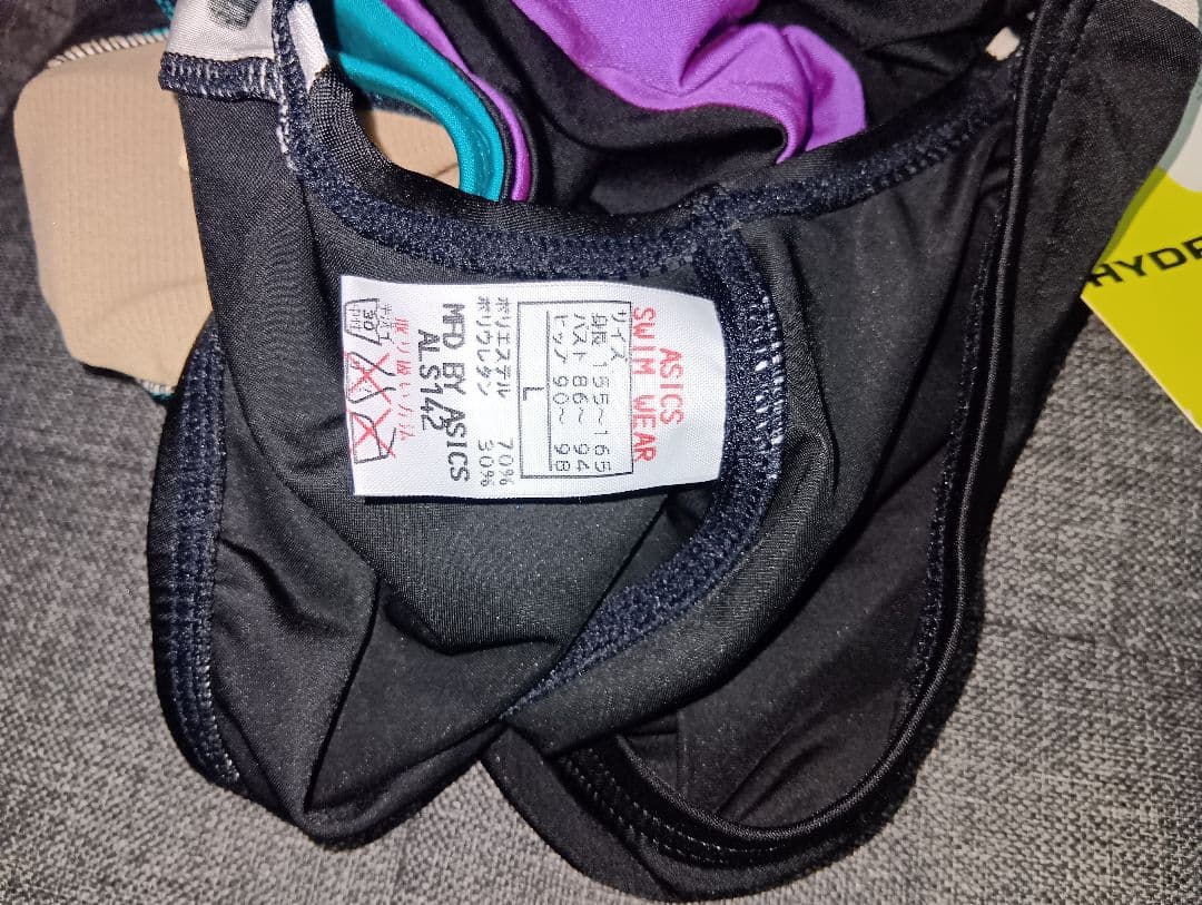 アシックス レディース競泳水着 L