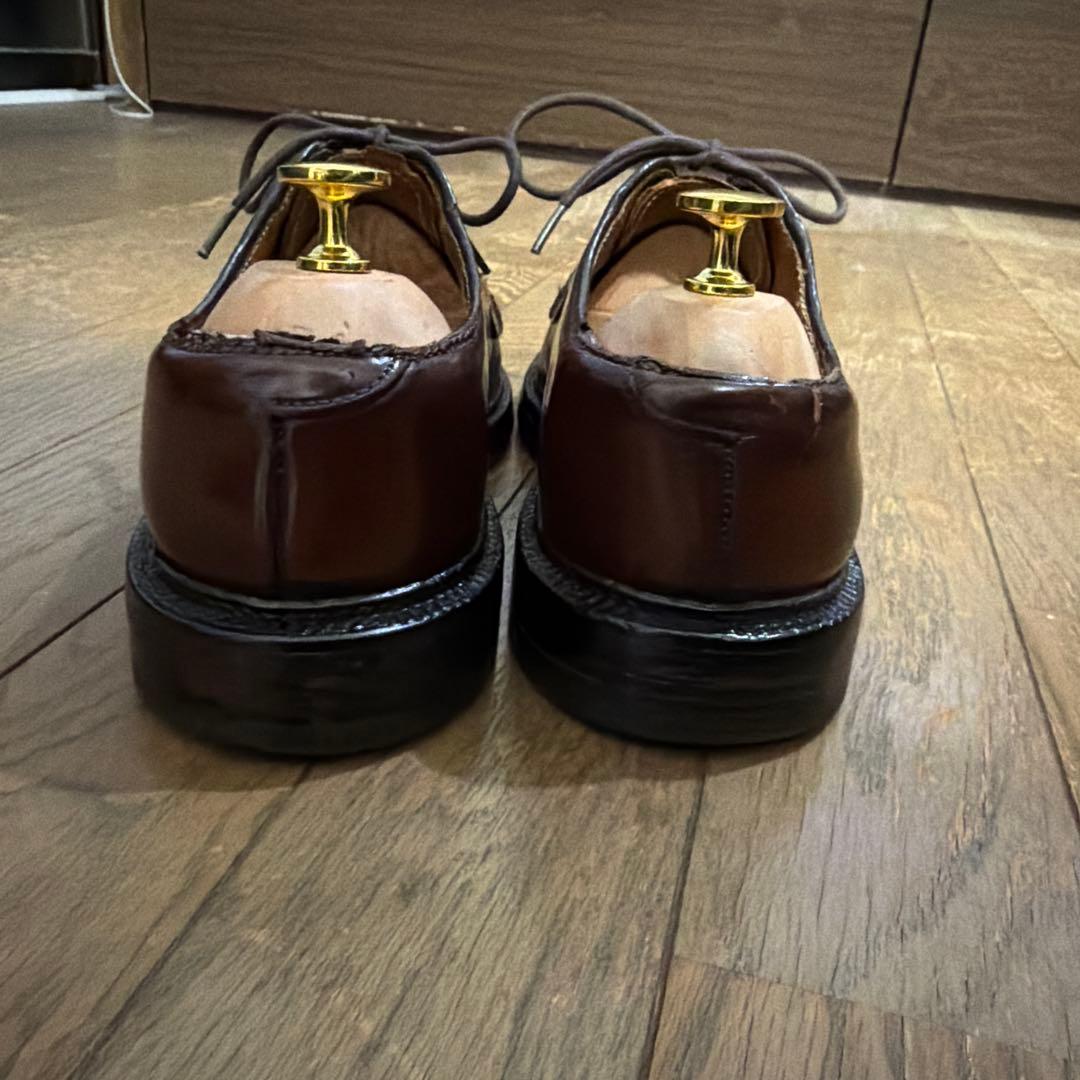 Alden プレーントゥ 990 US6.5 D コードバン　バーガンディ