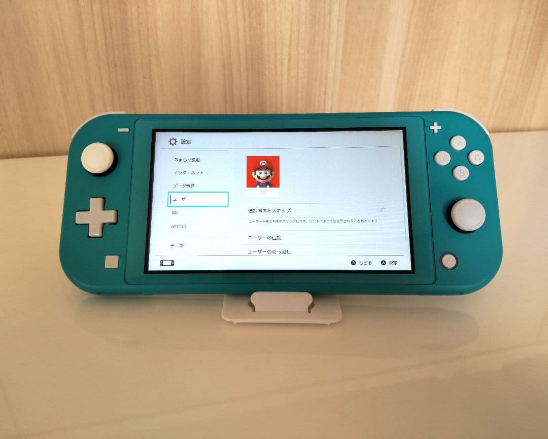 【メンテ済み】Nintendo Switch Lite ターコイズ 2020年製