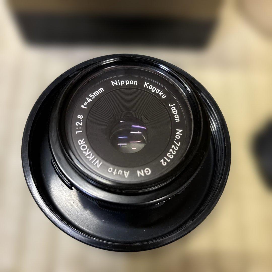 【Nikkor】ニコンGN-Auto Nikkor 45mm f/2.8 レンズ