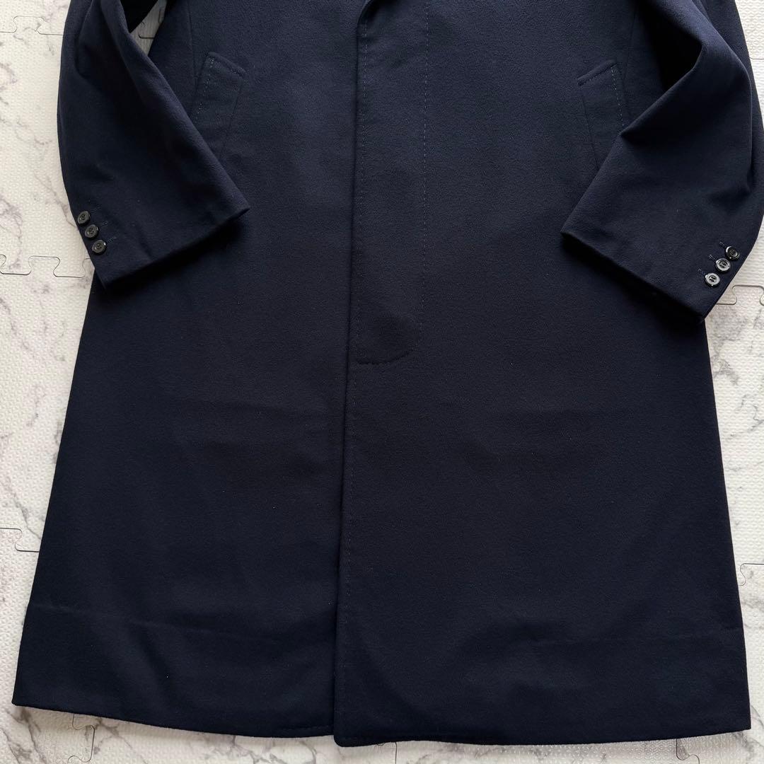 美品✨CROMBIE カシミヤ100% チェスターコート 裏地総柄 高級仕立て