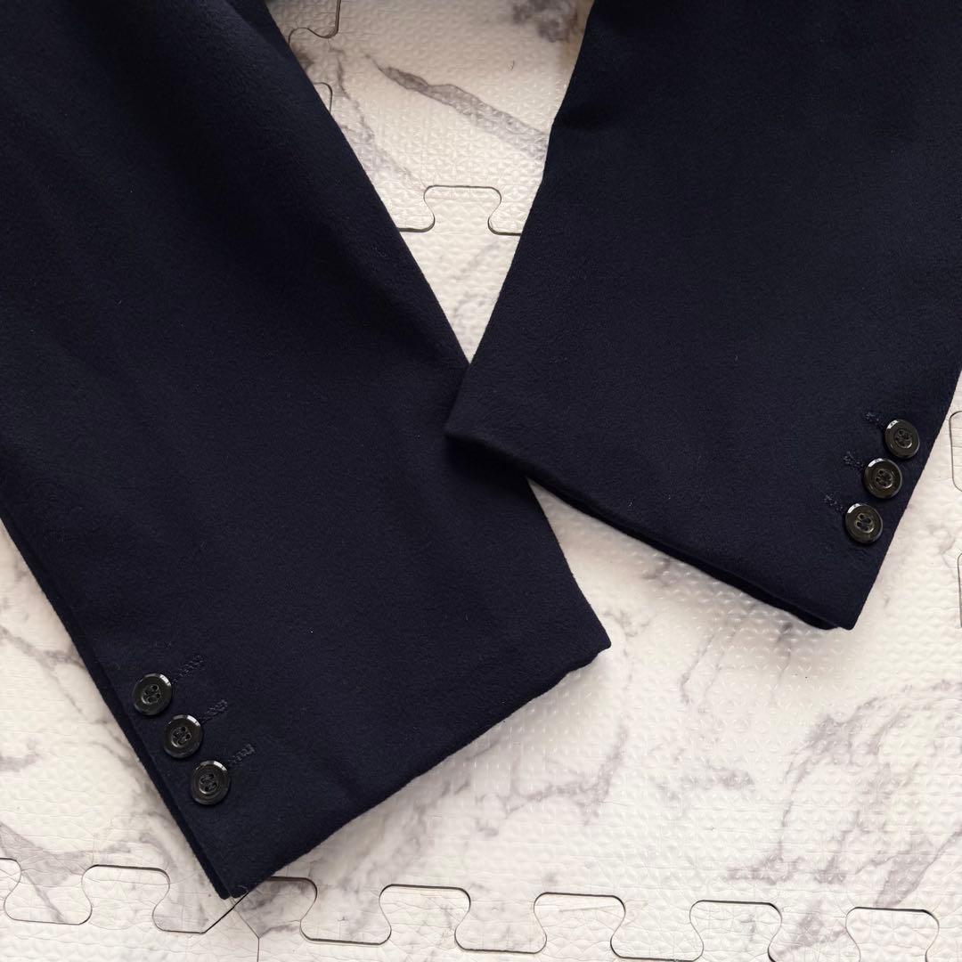 美品✨CROMBIE カシミヤ100% チェスターコート 裏地総柄 高級仕立て