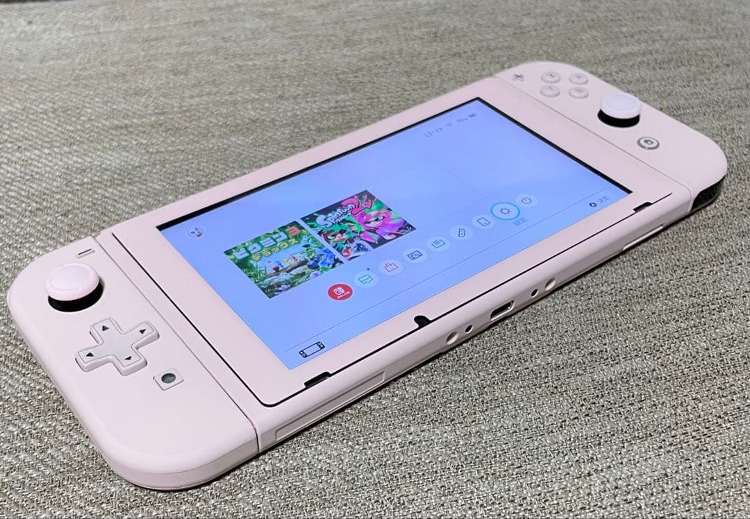 【桜ピンクカスタム】Nintendo Switch一式