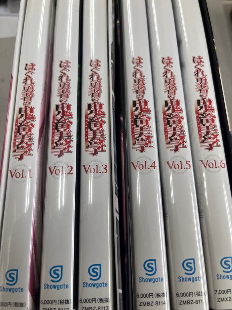 はぐれ勇者の鬼畜美学(エステティカ) 初回版 DVD BOX付　全6巻セット