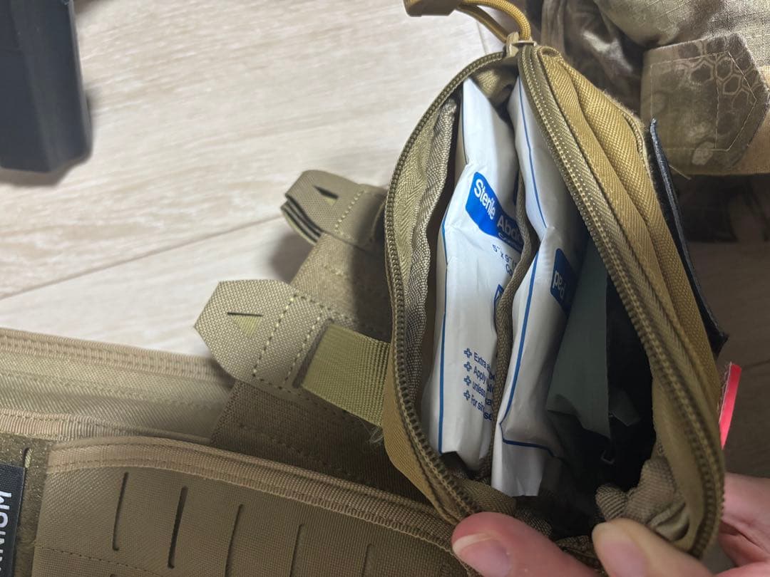 サバゲー 装備品セット タン