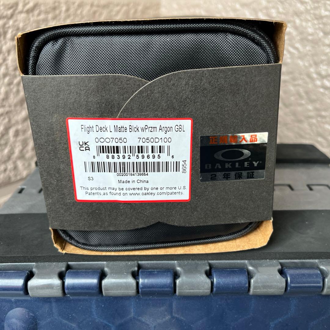 【新品未使用】オークリー　Oakley フライトデック L