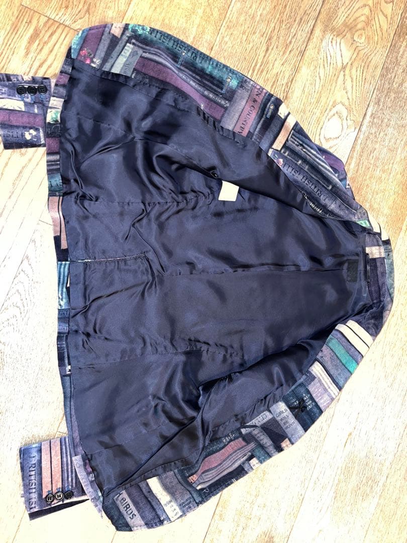 ポールスミスブラック　スカートスーツ 38〜40 M