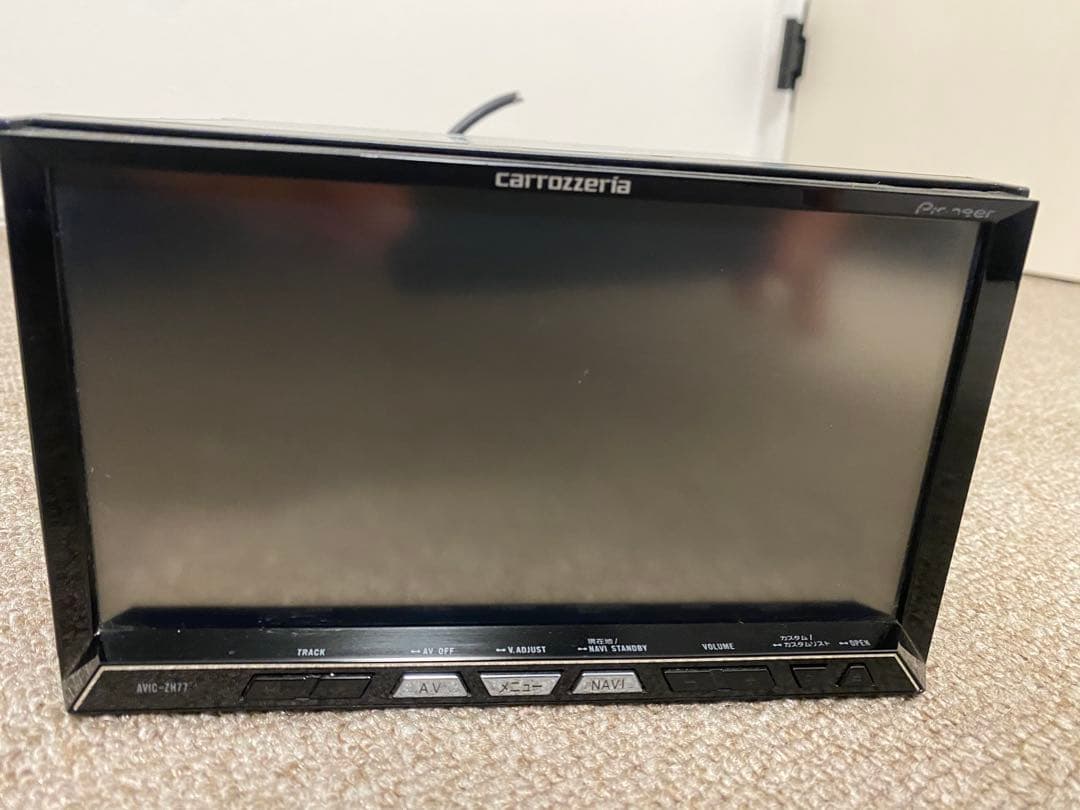 ★Carrozzeria PioneerカーナビAVIC-ZH77★地図2012