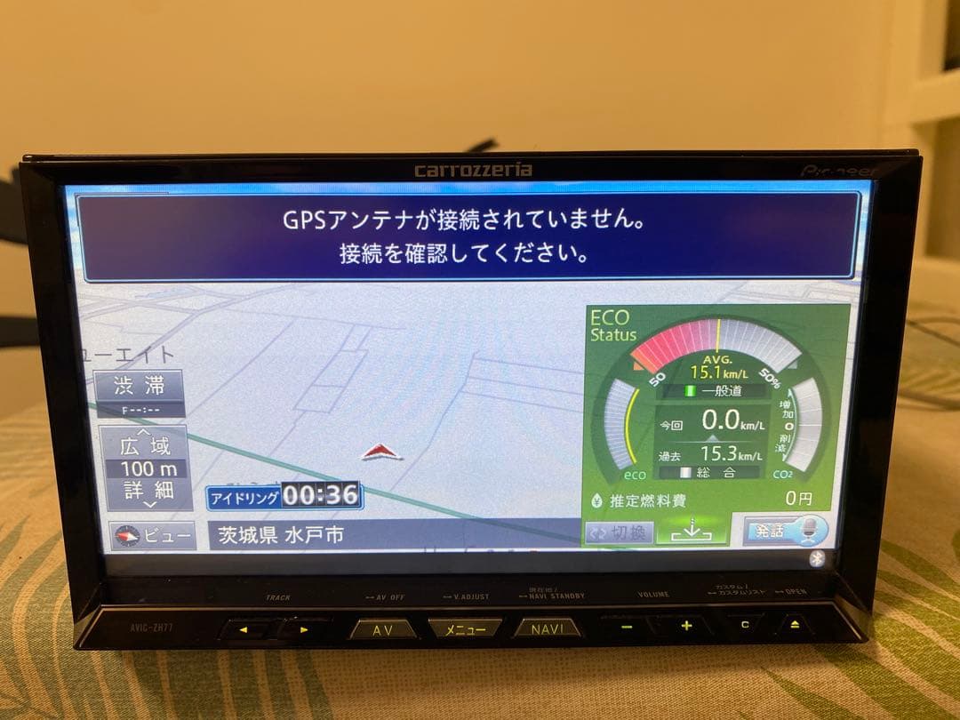 ★Carrozzeria PioneerカーナビAVIC-ZH77★地図2012
