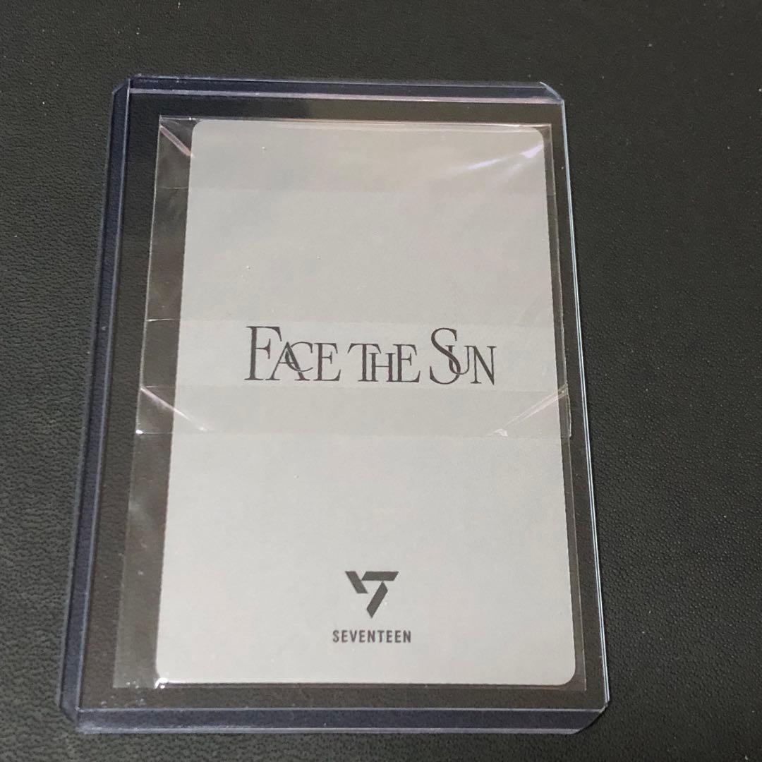 seventeen face the sun carat盤　ミンハオ