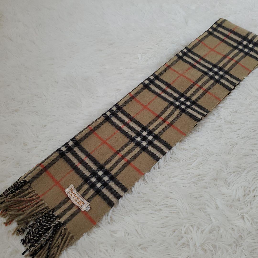 ⭐極美品⭐Burberry's ピュアカシミヤ ノバチェック マフラー