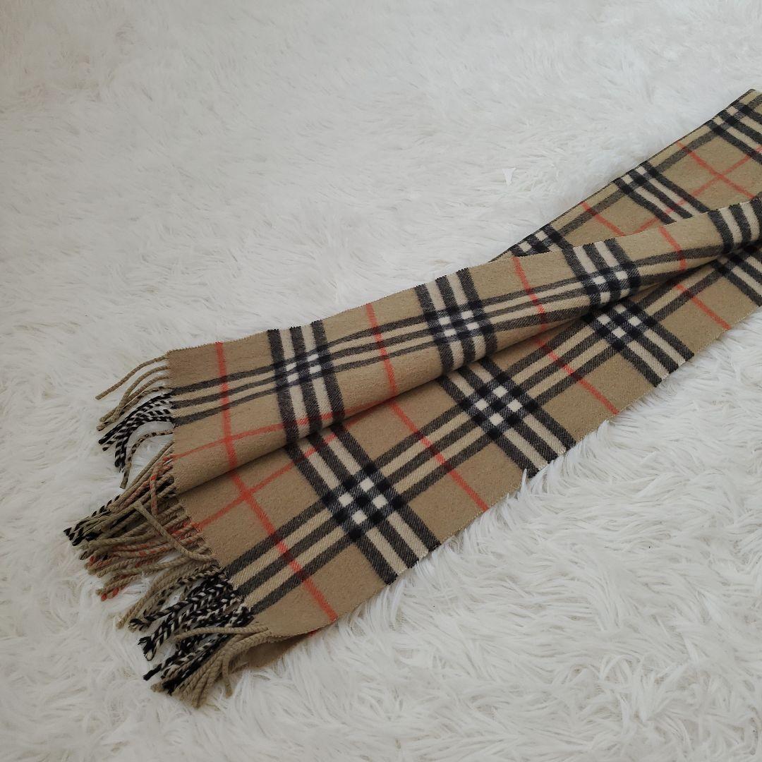 ⭐極美品⭐Burberry's ピュアカシミヤ ノバチェック マフラー