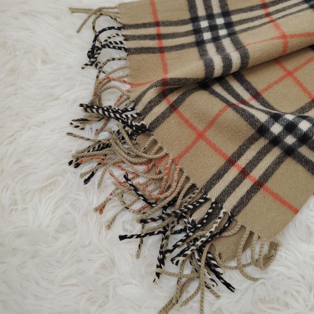 ⭐極美品⭐Burberry's ピュアカシミヤ ノバチェック マフラー