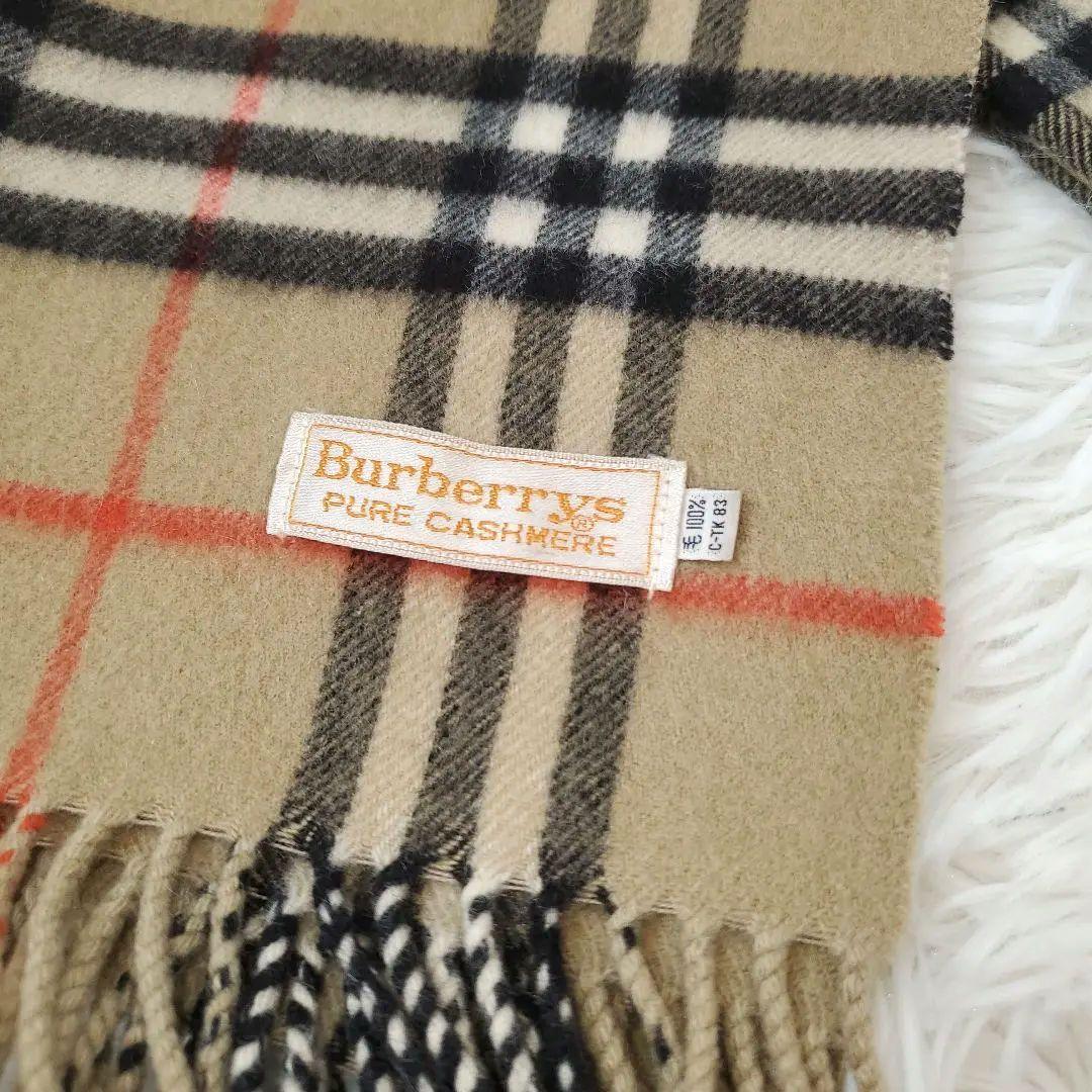 ⭐極美品⭐Burberry's ピュアカシミヤ ノバチェック マフラー