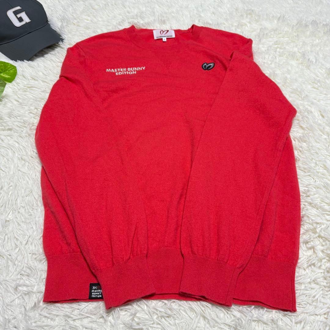 【マスターバニー】美品 カシミヤセーター 7サイズ メンズ XXL