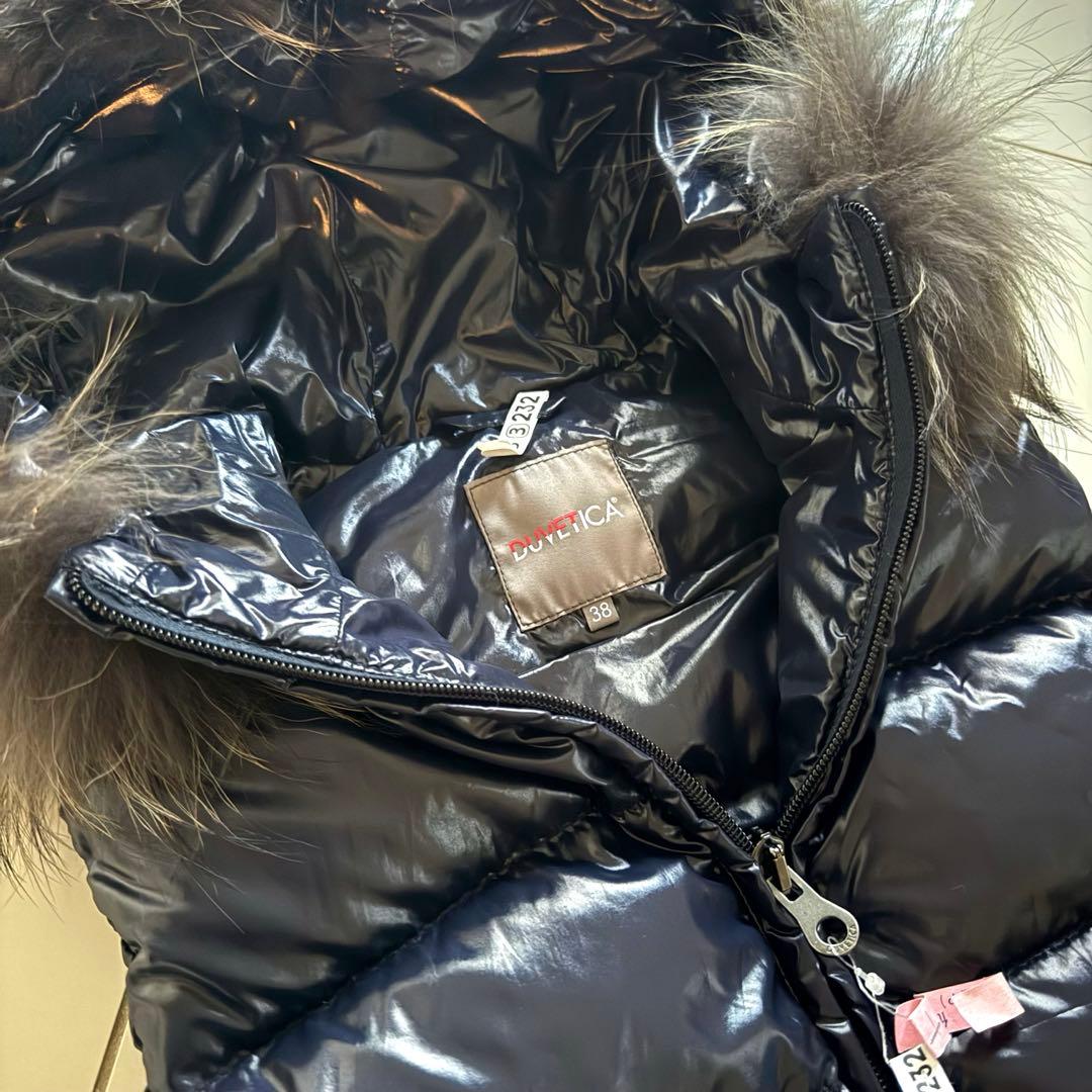 DUVETICA デュベティカ GOCCIA ダウンベスト ネイビー 38