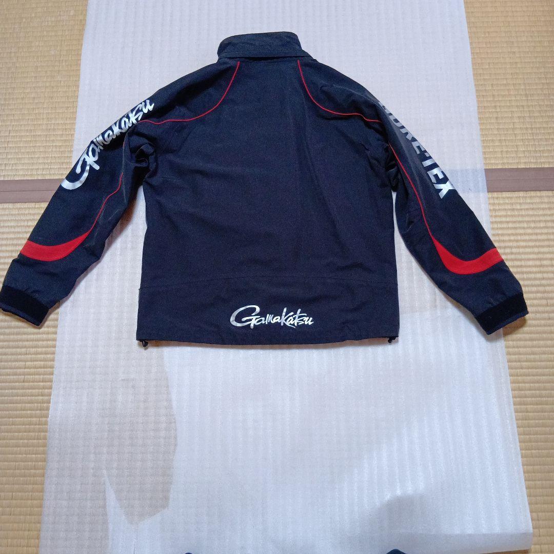 注意フ―ド無しがまかつゴアテックスレインスーツGM-3314上下　Lサイズ中古品