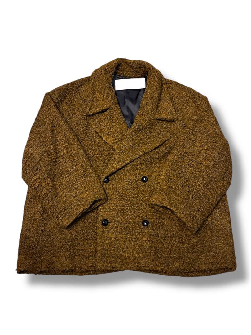 【24AW my beautiful landlet オーバーサイズPコート】