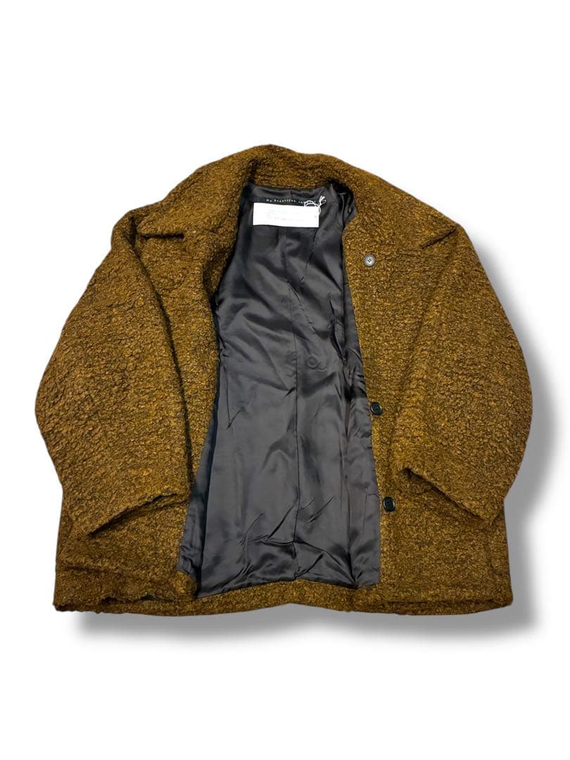 【24AW my beautiful landlet オーバーサイズPコート】