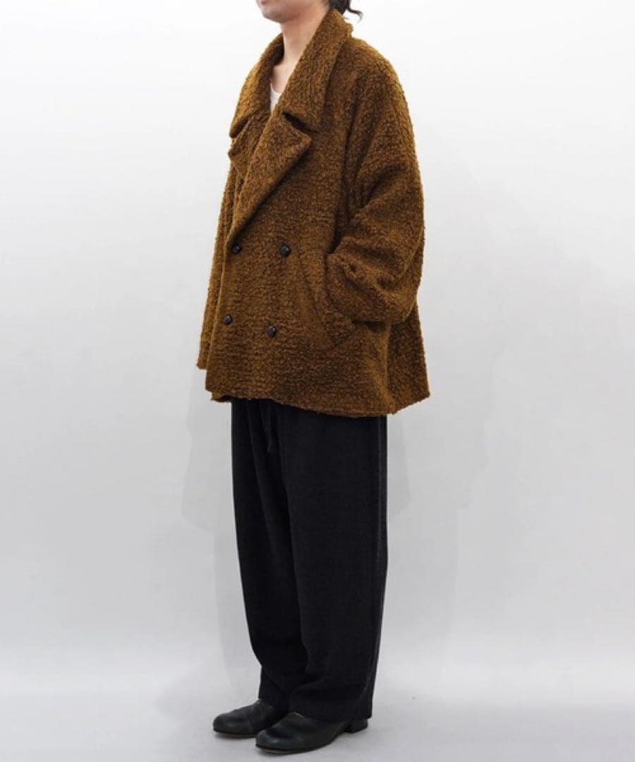 【24AW my beautiful landlet オーバーサイズPコート】