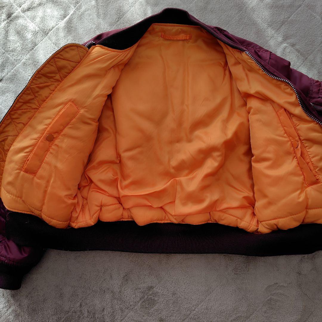 90s ALPHA MA-1 フライトジャケット 希少色