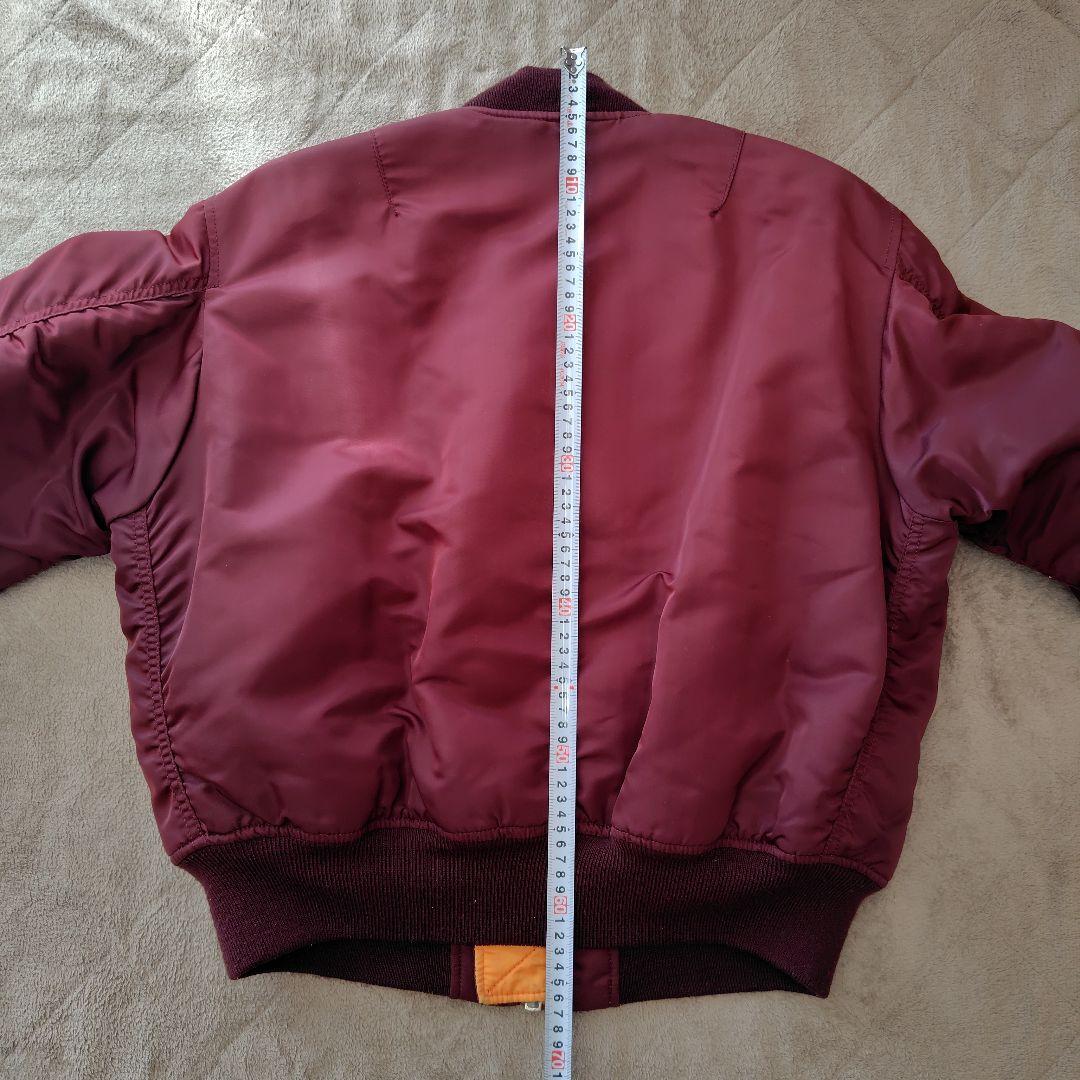 90s ALPHA MA-1 フライトジャケット 希少色