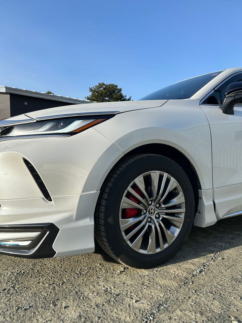 80ハリアー 金属製キャリパーカバー