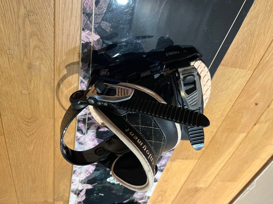 HEAD fur スノーボード バインディング ケース付き