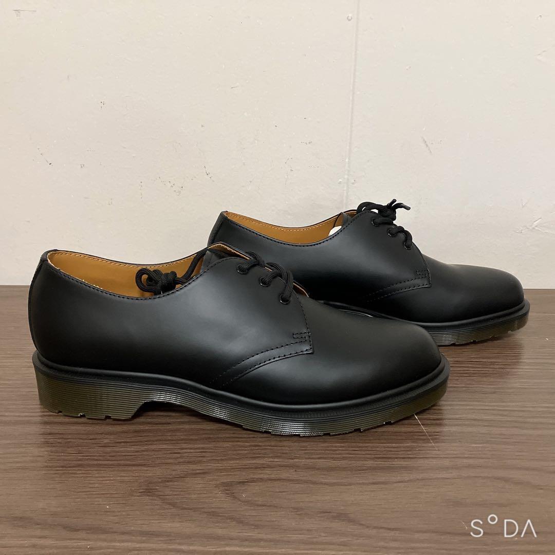 【未使用】ドクターマーチン 1461 PW(黒) 27cm（プー180）