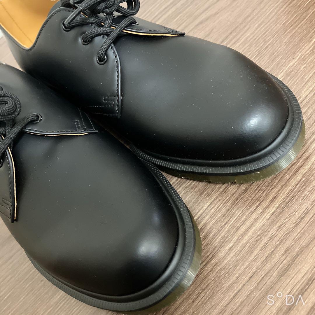 【未使用】ドクターマーチン 1461 PW(黒) 27cm（プー180）