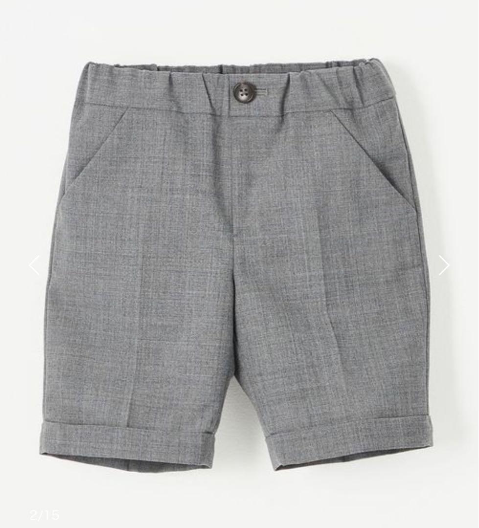 【着用2回美品】green label relaxing スーツ　120