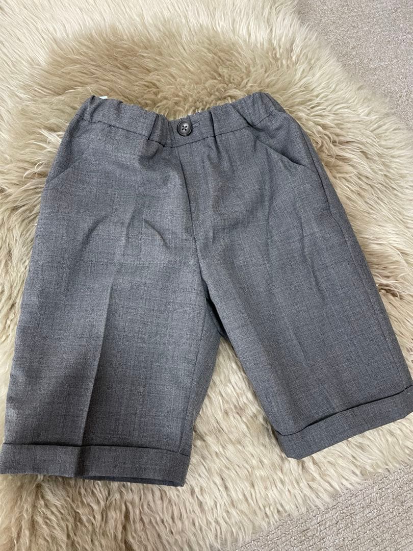 【着用2回美品】green label relaxing スーツ　120