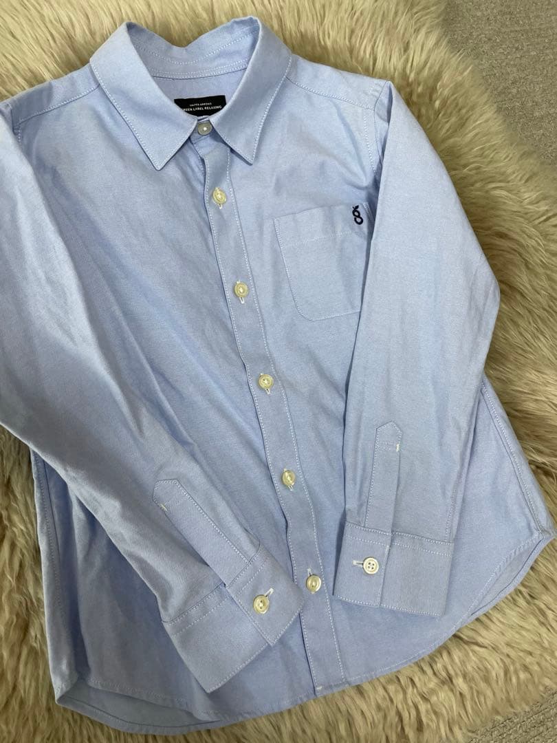 【着用2回美品】green label relaxing スーツ　120