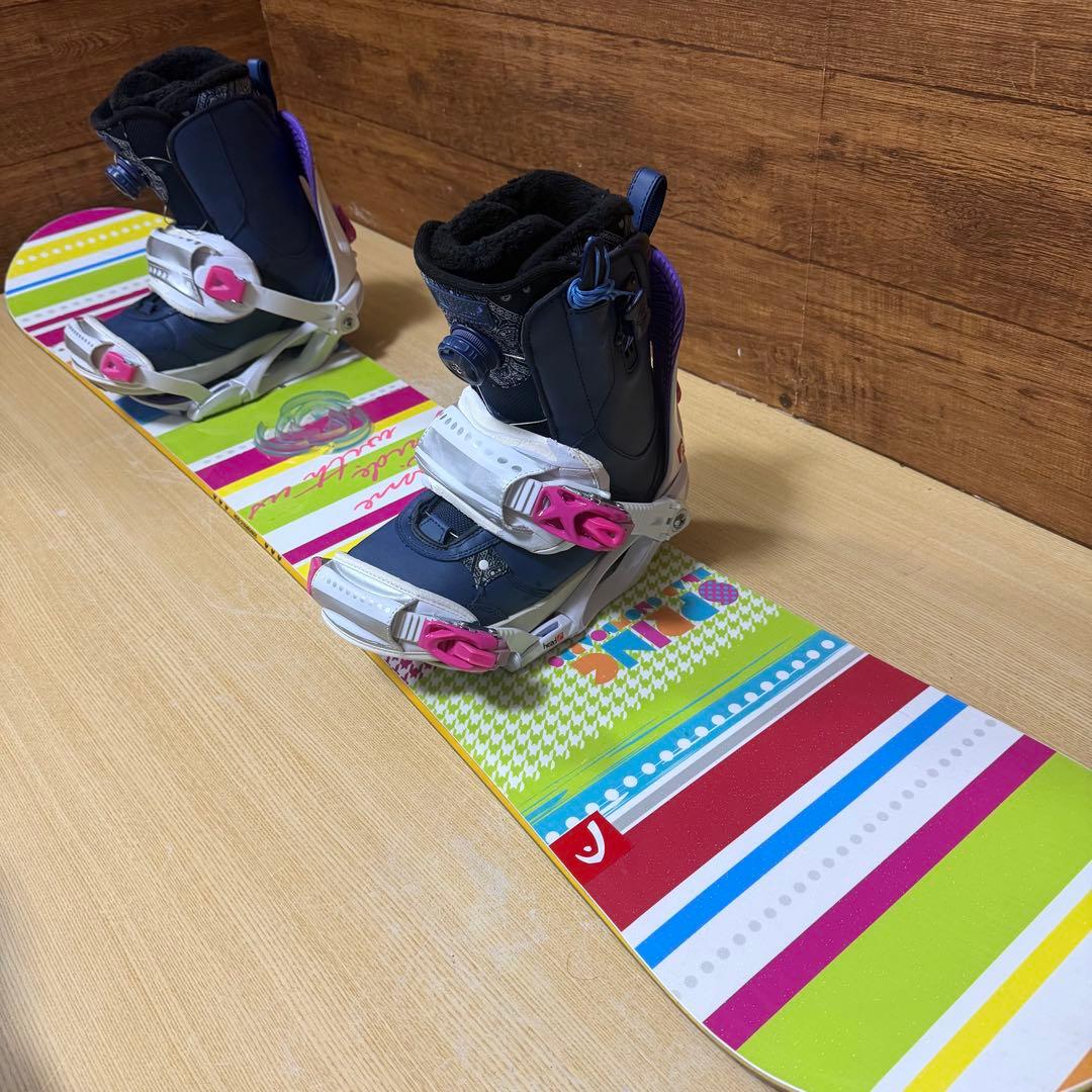 HEAD ヘッド　レディース　スノーボード　３点セット　ブーツ23.5